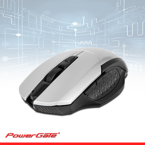 PowerGate D440G Kablosuz Nano 2.4Ghz WiFi MOUSE (Gri-Siyah)