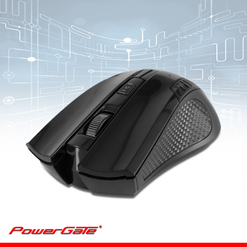 PowerGate D459S Kablosuz Nano 2.4Ghz WiFi MOUSE (Siyah)