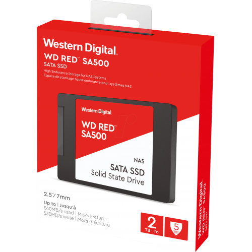 WD Red WDS200T1R0A 2TB 560/530 3D NAND SATA SSD