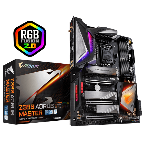 GIGABYTE Z390 AORUS MASTER HDMI RGB 1151P 9-8.Nesil