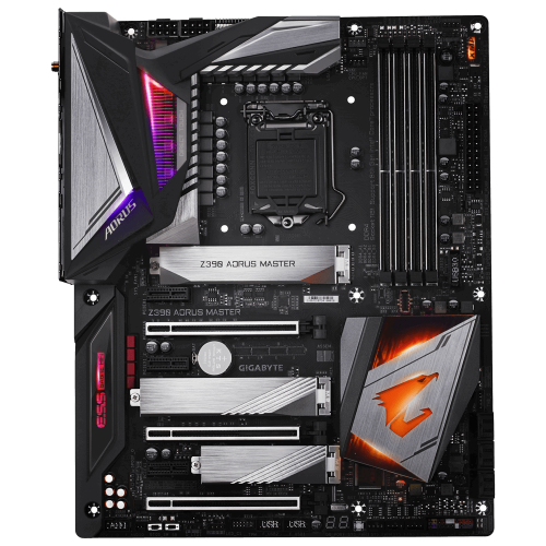 GIGABYTE Z390 AORUS MASTER HDMI RGB 1151P 9-8.Nesil