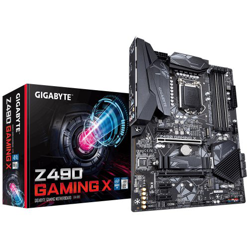 GIGABYTE Z490 GAMING X HDMI USB3,2 M.2 RGB LGA1200 10.Nesil