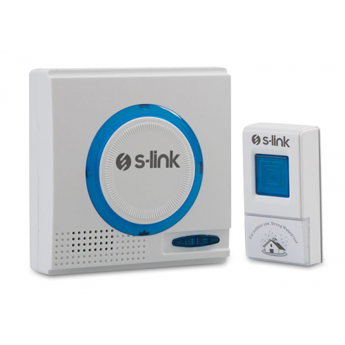 S-LINK ZL-145 3XAA Beslemeli Kablosuz Kapı Zili