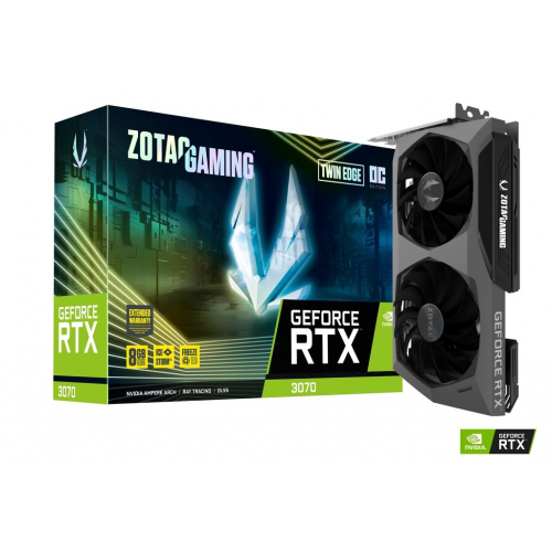 ZOTAC GAMING ZT-A30700H-10P RTX3070 TWIN EDGE OC 8GB GDDR6 256Bit HDMI DP